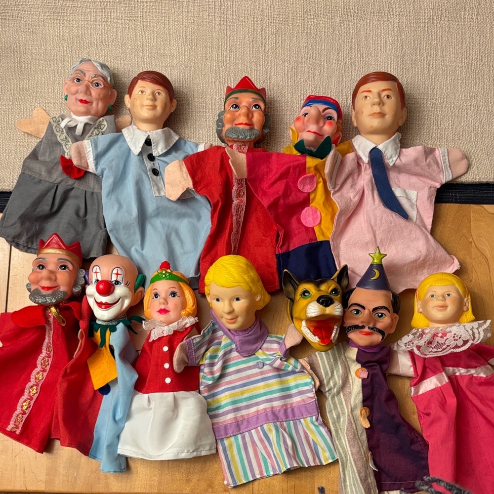 Vintage 1970’s Mr Rogers’ Neighborhood puppets